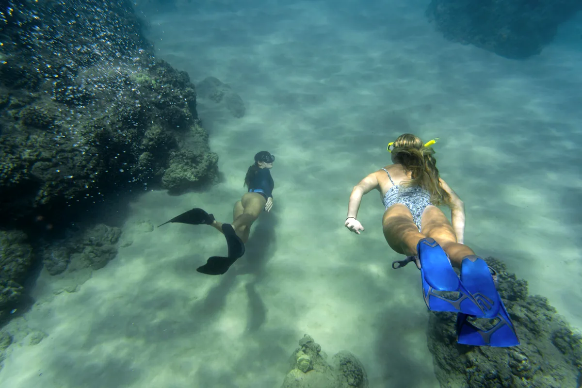 La Audiencia beach Manzanillo Colima Mexico snorkeling cove