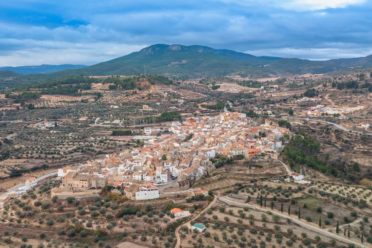 Magdalena de Kino Sonora Mexico church pilgrimage aerial view